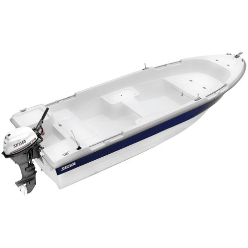 Ботик c подвесным мотором - T.4.5 - Selva Marine - Fiberglass - открытый / из стекловолокна / макс. 4 человека
