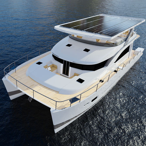 Моторная яхта катамаран - THE ELITE 70 - NOVA LUXE YACHTS - круизная / с флайбриджем / электрическая