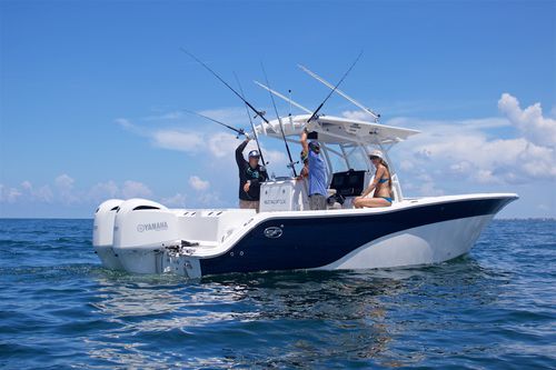 Открытый катер c подвесным мотором - 288 COMMANDER  - Sea Fox Boats - двухмоторный / с центральной консолью / для спортивной рыбалки