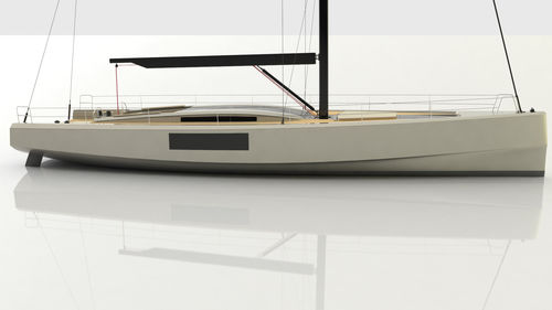 Круизная парусная яхта - 70 - ERYD YACHTS - с открытым кокпитом / бушприт / двойной штурвал
