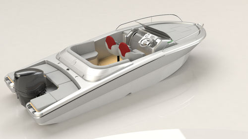 Открытый катер c подвесным мотором - 650 - ERYD YACHTS - с центральной консолью / с боковой консолью / солнечная ванна