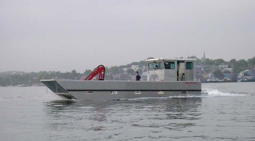 Профессиональный катер рабочая баржа - 36' - ABCO Industries Limited - водомет для установки на борту / из алюминия