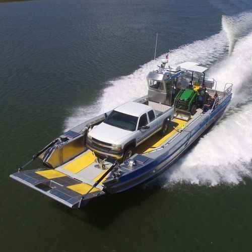Профессиональный катер десантный катер - 5216-RCM - Armstrong Marine - с внутренним мотором / из алюминия
