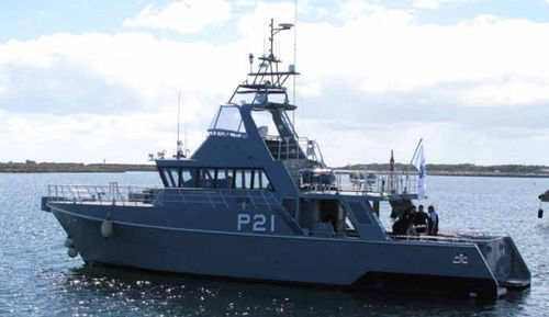 Профессиональный катер катер береговой охраны - MALTA  - Austal USA - с внутренним мотором
