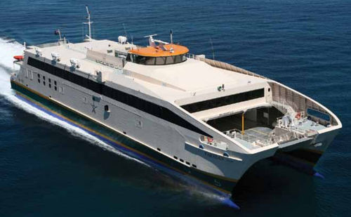 Автомобильный паром катамаран - FARASAN & JAZAN - Austal USA - высокоскоростной
