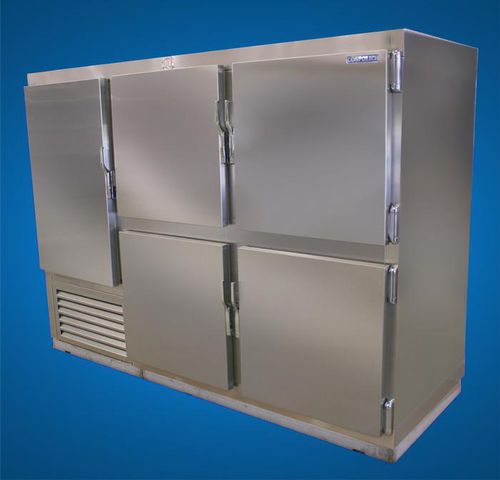 Морозильная камера для судна - F75-2M-ADS-MLR / F74-2M-SN-MLR - Cospolich Refrigerator Co - вертикальная / из нержавеющей стали