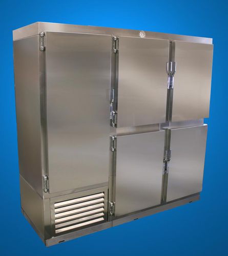 Морозильная камера для судна - F65-2M-ADS-MLR / F65-2M-SN-MLR - Cospolich Refrigerator Co - вертикальная / из нержавеющей стали