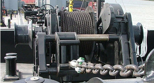 Лебедка для судна - A1751/A1753 - Coastal Marine Equipment Inc - для управления якорем / с гидравлическим приводом / простой барабан