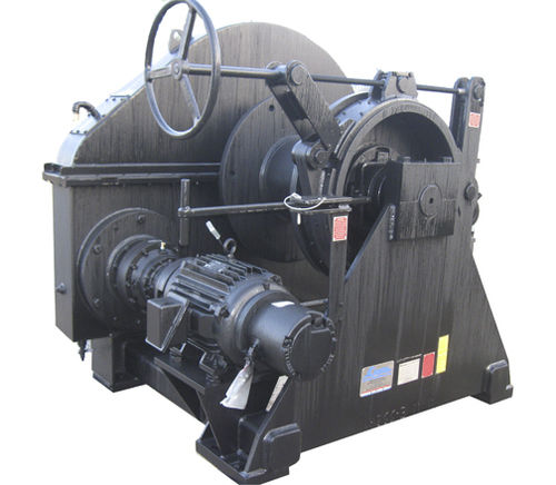 Лебедка для судна - Coastal Marine Equipment Inc - с электродвигателем / простой барабан