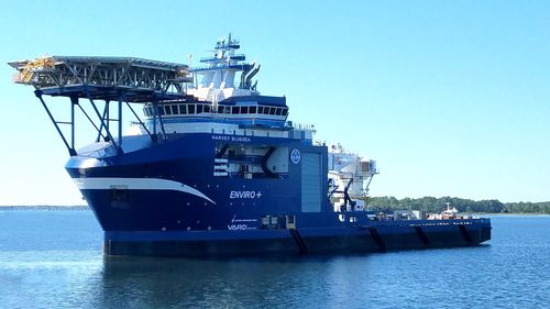 Служебное судно для плавания в открытом море снабжения платформ - PSV - Harvey Blue Sea - Eastern Shipbuilding Group