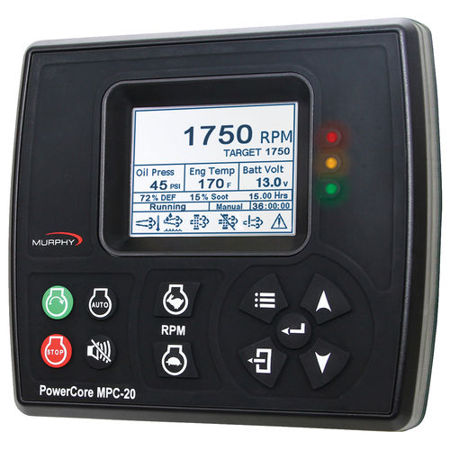 Панель управления для катера - PowerCore® MPC-20 - FW Murphy - для двигателя / с сигнализацией