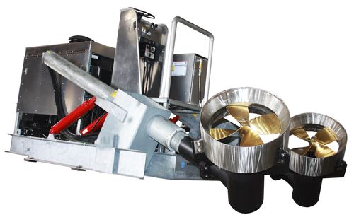 Азимутное подруливающее устройство - Twin Tsunami - Hydraulic Marine Systems, Inc. - руль / внешнее / для баржи