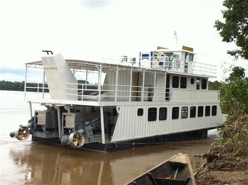 Азимутное подруливающее устройство - Silver Tsunami® - Hydraulic Marine Systems, Inc. - руль / установленное на палубе / для баржи