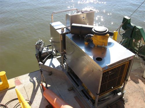 Система силовой установки для баржи - Twin - Hydraulic Marine Systems, Inc. - установленная на палубе / с гидравлическим двигателем