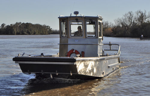 Профессиональный катер коммерческое судно - 30 RESOLUTE - Metal Shark Aluminum Boats - c подвесным мотором / из алюминия