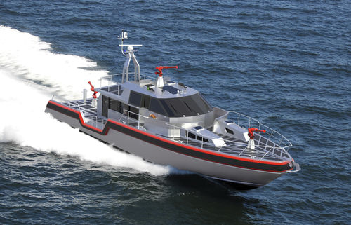 Профессиональный катер лоцманский катер - 75 DEFIANT - Metal Shark Aluminum Boats - водомет для установки на борту / из алюминия