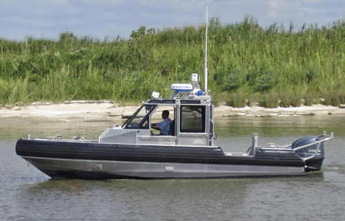 Профессиональный катер катер береговой охраны - 27 DEFIANT  - Metal Shark Aluminum Boats - c подвесным мотором / из алюминия