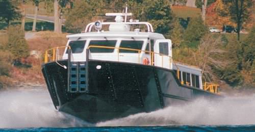 Профессиональный катер катер береговой охраны - Kingston 54/60 - Metalcraft Marine Inc - водомет для установки на борту