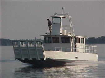 Профессиональный катер десантный катер - St. Lawrence - Metalcraft Marine Inc - водомет для установки на борту / из алюминия