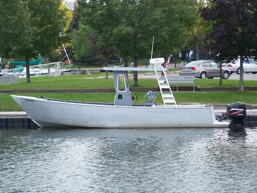 Профессиональный катер рабочее судно - Kingfisher 29 - Metalcraft Marine Inc - c подвесным мотором / из алюминия