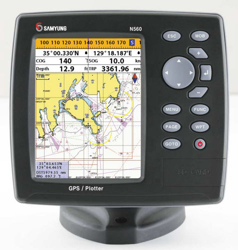 Многофункциональный прибор GPS - N560/NF560 - Navis USA LLC - устройство считывания с карт / морской / цветной