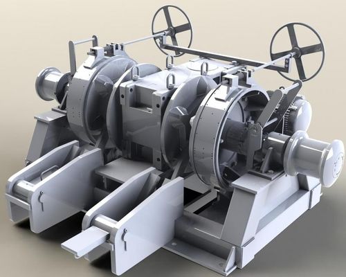 Гидравлический брашпиль - Schoellhorn-Albrecht Machine Company - электрический / для судна / горизонтальный