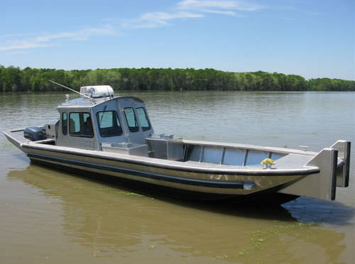 Профессиональный катер судно технического обеспечения - 3296DVWB2 - Scully's Aluminum Boats - с внутренним мотором / из алюминия