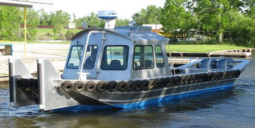 Профессиональный катер рабочее судно - 3496DVWB2 - Scully's Aluminum Boats - c подвесным мотором / из алюминия