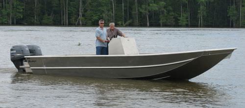 Открытый катер c подвесным мотором - 2484V3 - Scully's Aluminum Boats - из алюминия