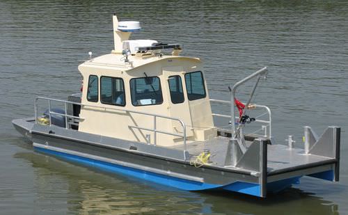 Профессиональный катер спасательное судно - 3010BV - Scully's Aluminum Boats - c подвесным мотором / из алюминия