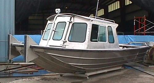 Профессиональный катер рабочее судно - 2684VWB - Scully's Aluminum Boats - с внутренним мотором / из алюминия