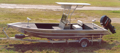 Открытый катер c подвесным мотором - 2284V-CC - Scully's Aluminum Boats - из алюминия
