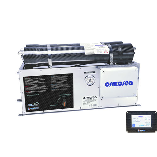 Опреснитель морской воды для катера - New 12 100 - Osmosea Srl - для парусника / с обратным осмосом / с рекуперацией энергии