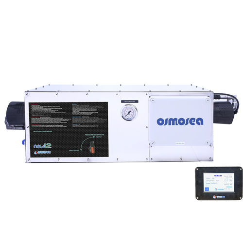 Опреснитель морской воды для катера - New 12 150 - Osmosea Srl - с обратным осмосом / с рекуперацией энергии / 24 В