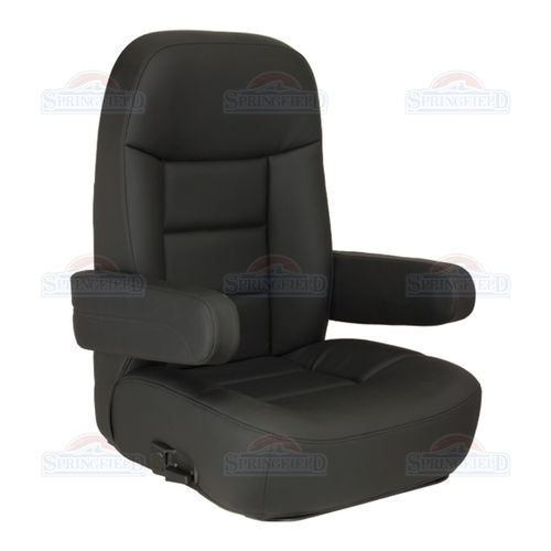 Сидение для пилота - 1042080-B - Springfield Marine - для катера / с подлокотниками / с высокой спинкой