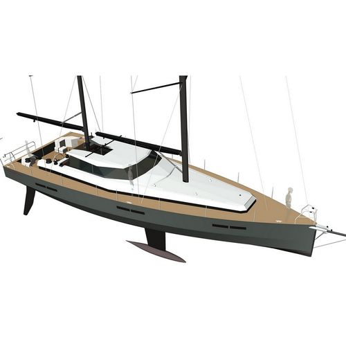 Круизная парусная яхта - Soler-52  - Morozov Yachts - с открытым кокпитом / из алюминия / с подъемным килем