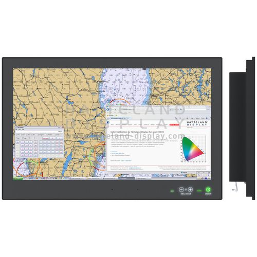 Панель ПК для судна - HD 24T22 MMC - Hatteland Display AS - встраиваемая / компактная