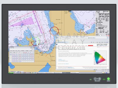 Панель ПК для судна - HD 26T22 MMC - Hatteland Display AS - встраиваемая / компактная