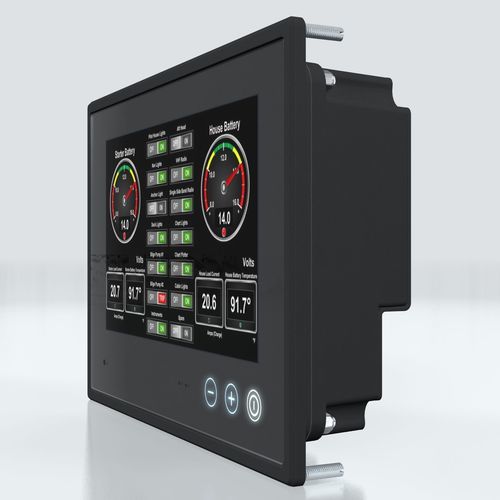 Панель ПК для судна - HD 08T30 MMC - Hatteland Display AS - встраиваемая / сенсорная / встроенная