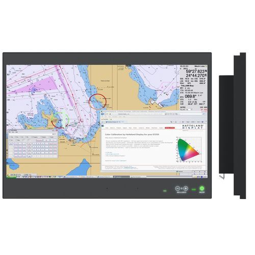 Панель ПК для судна - HD 27T22 MMC-U - Hatteland Display AS - встраиваемая / IP66 / IP20