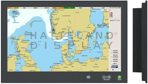 Экран для судна - HD 24T21 STD - Hatteland Display AS - многофункциональный / ПК / навигационная система