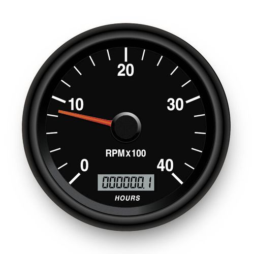 Аналоговый тахометр - Beede Electrical Instrument - для катера / со счетчиком часов работы двигателя