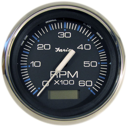Аналоговый тахометр - TC9127 - Beede Electrical Instrument - для катера / со счетчиком часов работы двигателя