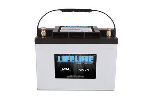 Морская аккумулятор - GPL-27T - Lifeline Batteries - 12 В / свинцовая / AGM