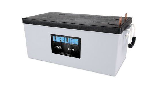 Морская аккумулятор - GPL-8DL - Lifeline Batteries - 12 В / свинцовая / AGM