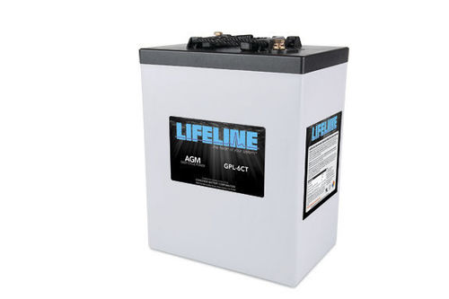 Морская аккумулятор - GPL-6CT - Lifeline Batteries - 6 В / свинцовая / AGM