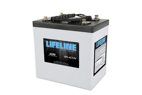 Морская аккумулятор - GPL-4CT-2V  - Lifeline Batteries - 2 В / свинцовая / AGM
