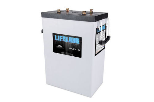 Морская аккумулятор - GPL-L16T-2V - Lifeline Batteries - 2 В / свинцовая / AGM