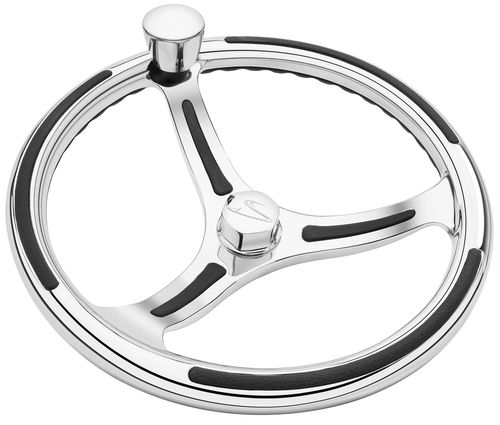 Штурвал для моторного катера из нержавеющей стали - Primus - Polished - Schmitt & Ongaro Marine Products - ход