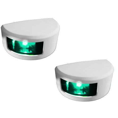 Навигационные огни для катера - 00295 - MANTAGUA - LED / зеленый / вертикальная установка